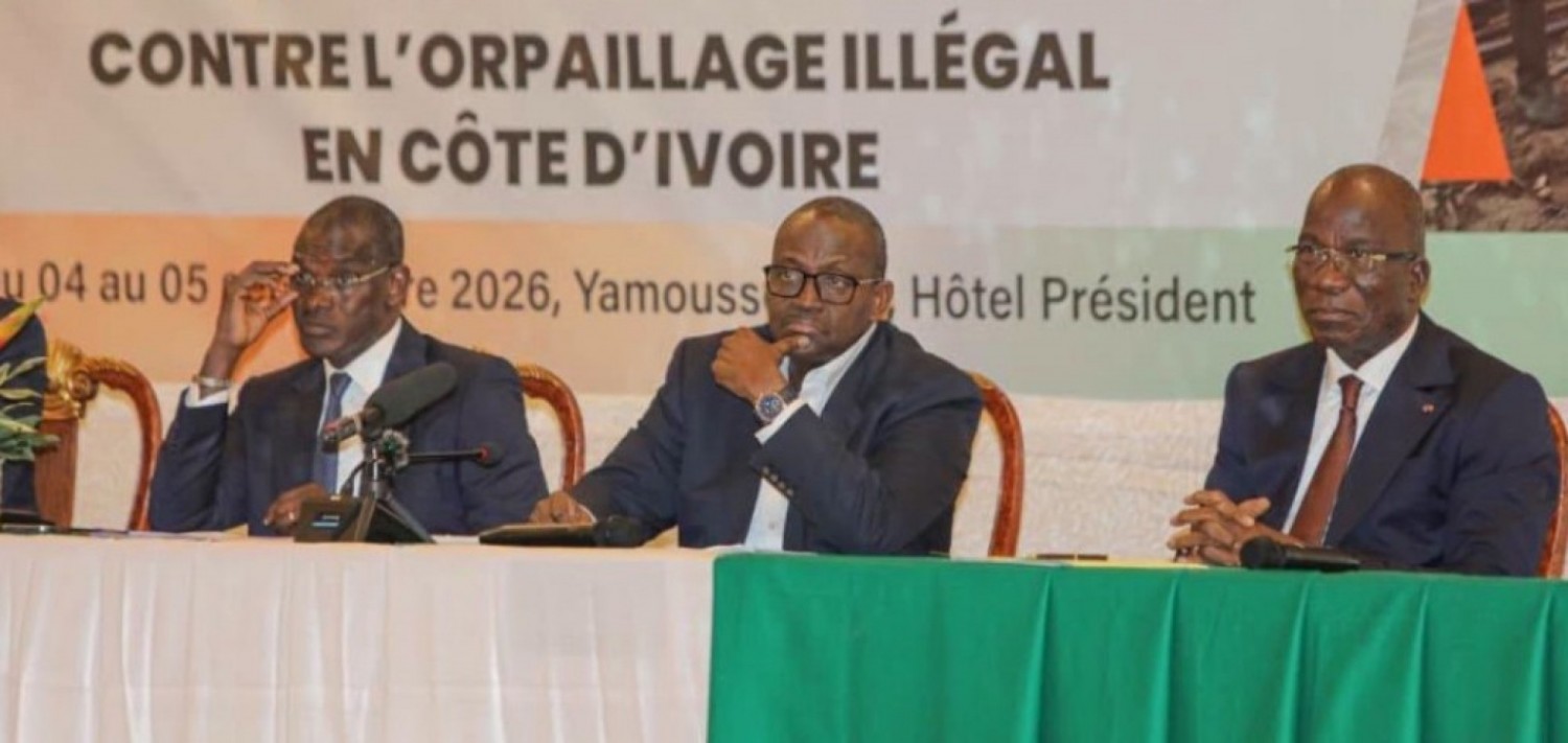 Côte d'Ivoire : Orpaillage illégal, l'éradication du phénomène dans un délai de 06 mois, le défi à relever par les acteurs