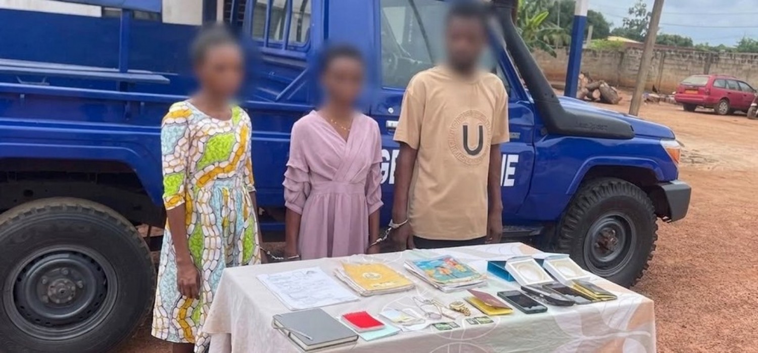 Togo :  La gendarmerie démantèle un réseau de cyber escroquerie à Afagnan, trois arrestations