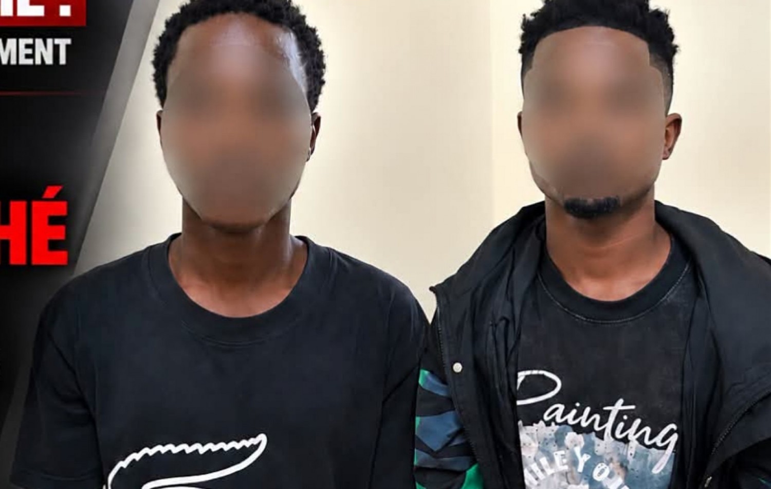Côte d'Ivoire : Riviera Palmeraie, une tentative de vol à l'arraché échoue, deux suspects à moto interpellés