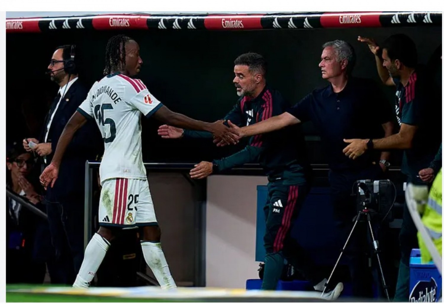Côte d'Ivoire : Première titularisation avec le Real, Mourinho : « Diomandé a encore beaucoup à apprendre sur le plan tactique… »