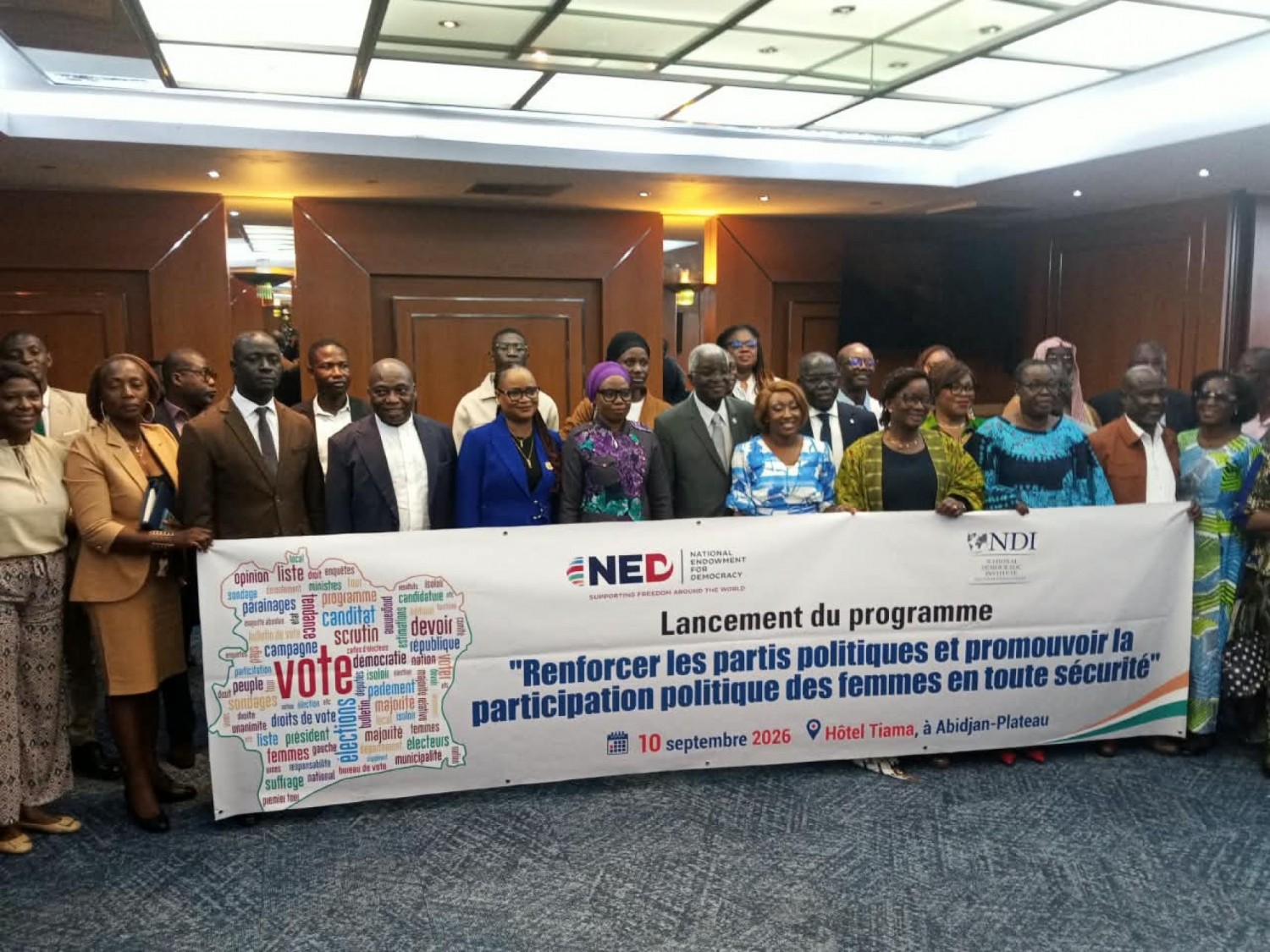 Côte d'Ivoire : le NDI s'engage pour des partis politiques plus forts et une meilleure protection des femmes