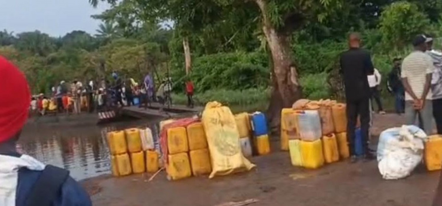 Sierra Leone-Guinée :   Naufrage d'une embarcation sur la rivière Makona, secours, deux morts et un disparu