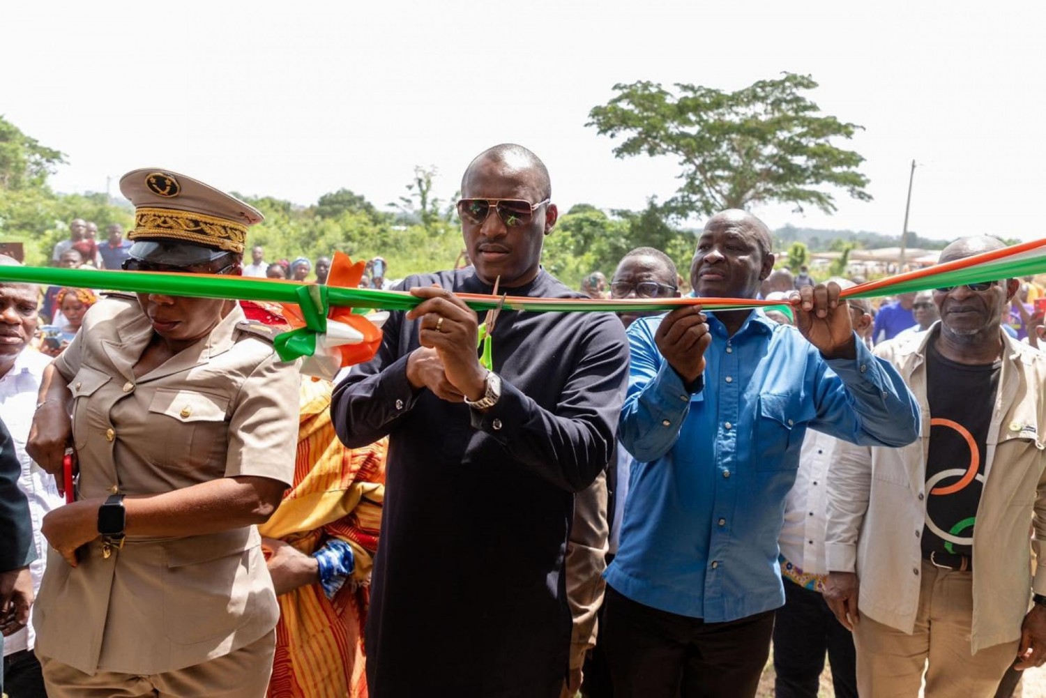 Côte d'Ivoire : Haut-Sassandra, Mamadou Touré met en service plusieurs infrastructures à travers la région