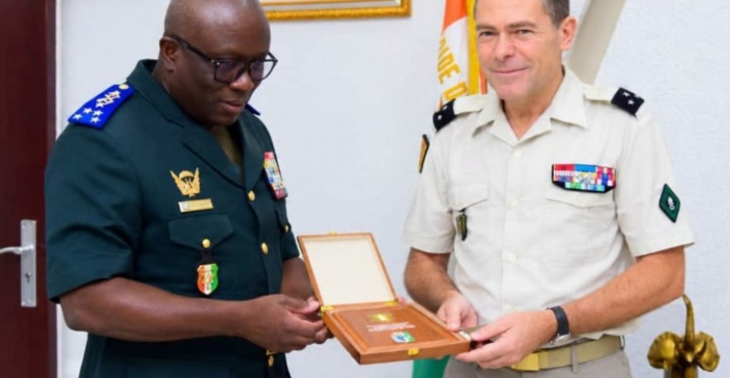 Côte d'Ivoire-France : Le nouveau Chef du Commandement pour l'Afrique des Armées françaises chez le General Lassina Doumbia, ce que révèle l'entretien