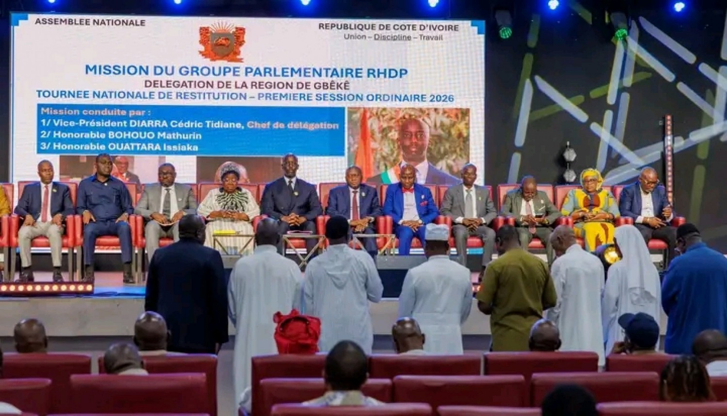 Côte d'Ivoire : Le RHDP transforme Bouaké en hémicycle géant