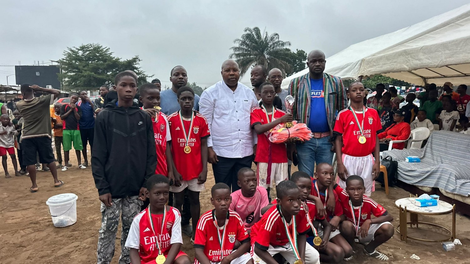 Côte d'Ivoire : Abobo, le FC Benfica Lisbonne remporte la première édition du tournoi U15 de maracana du Mouvement TBO