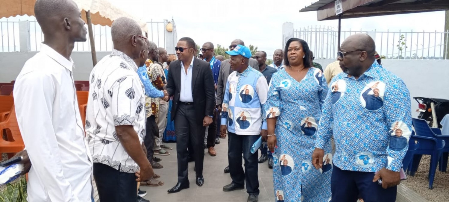 Côte d'Ivoire : PPA-CI, M'Bolo Martin mobilise les responsables du parti dans la région de la Mé pour resserer les rangs