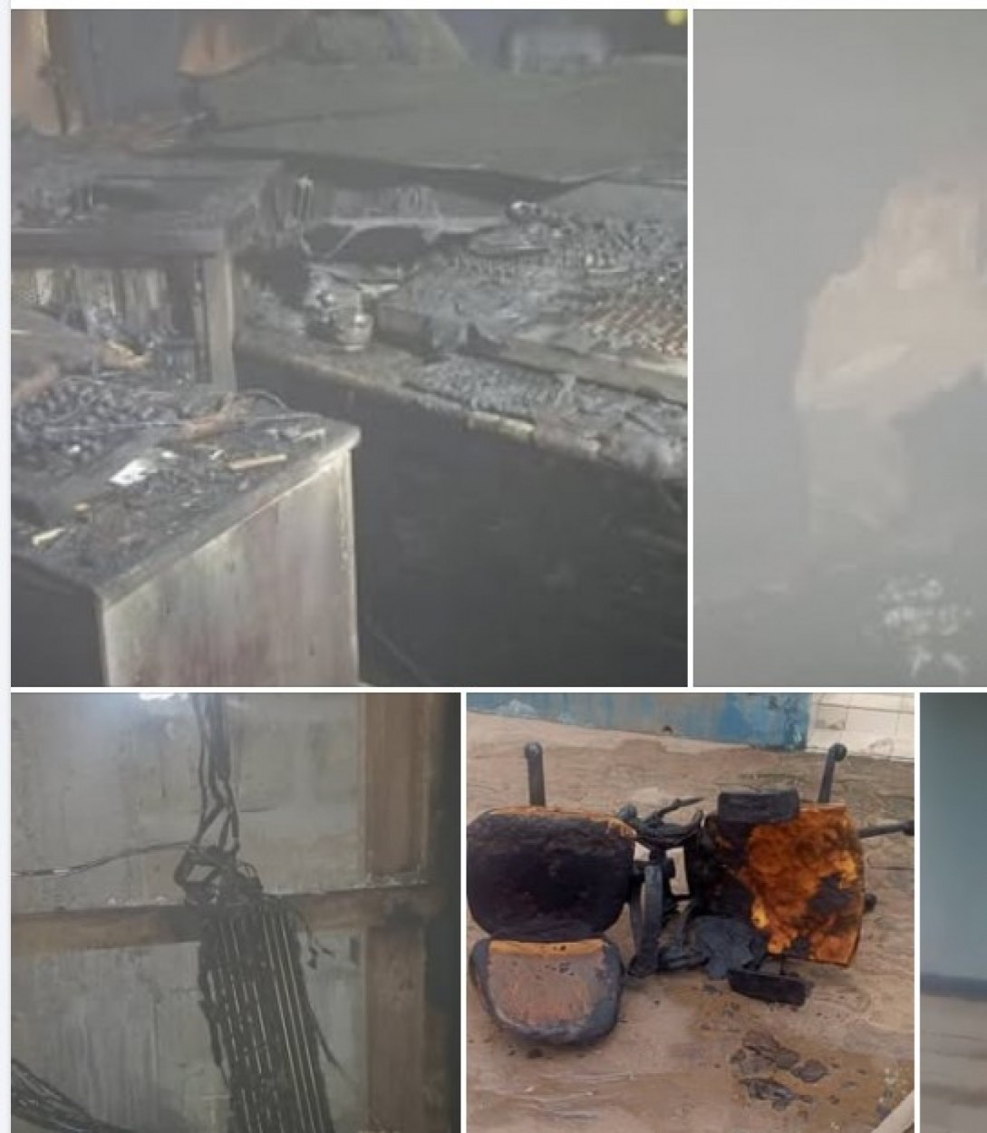 Côte d'Ivoire : Incendie déclaré à la Radio Nationale Catholique (RNC), aucune perte en vie humaine déplorée mais des dégâts importants