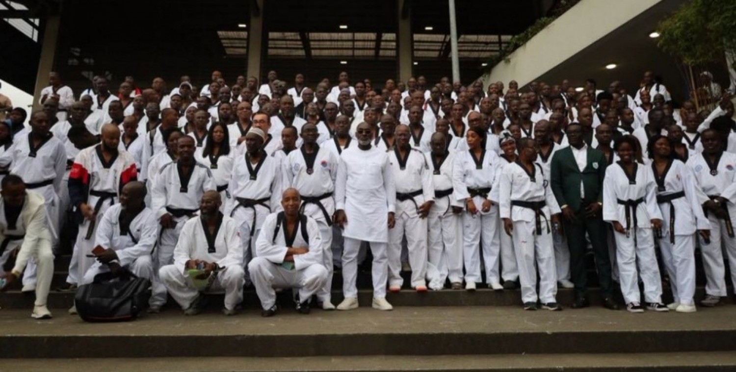 Côte d'Ivoire : Crise à la Fédération de Taekwondo, le président « contesté » Jean-Marc Yacé à le soutien des Maîtres de salle