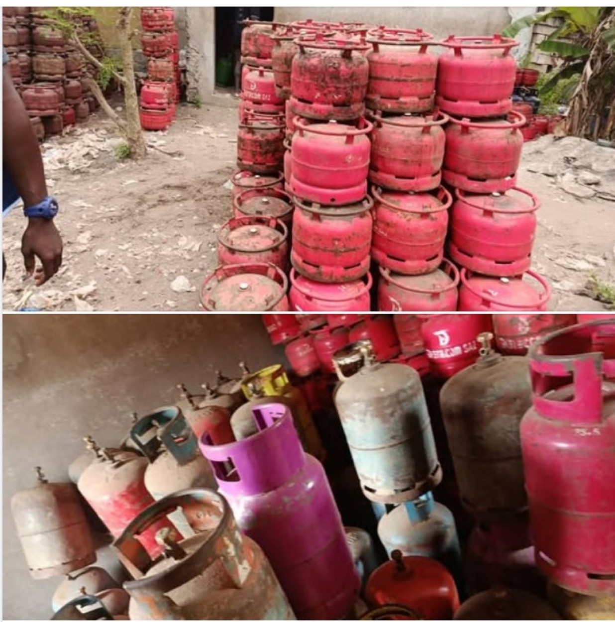 Côte d'Ivoire : Démantèlement d'un réseau de transvasement, 588 bouteilles de gaz saisies à Bingerville et Cocody
