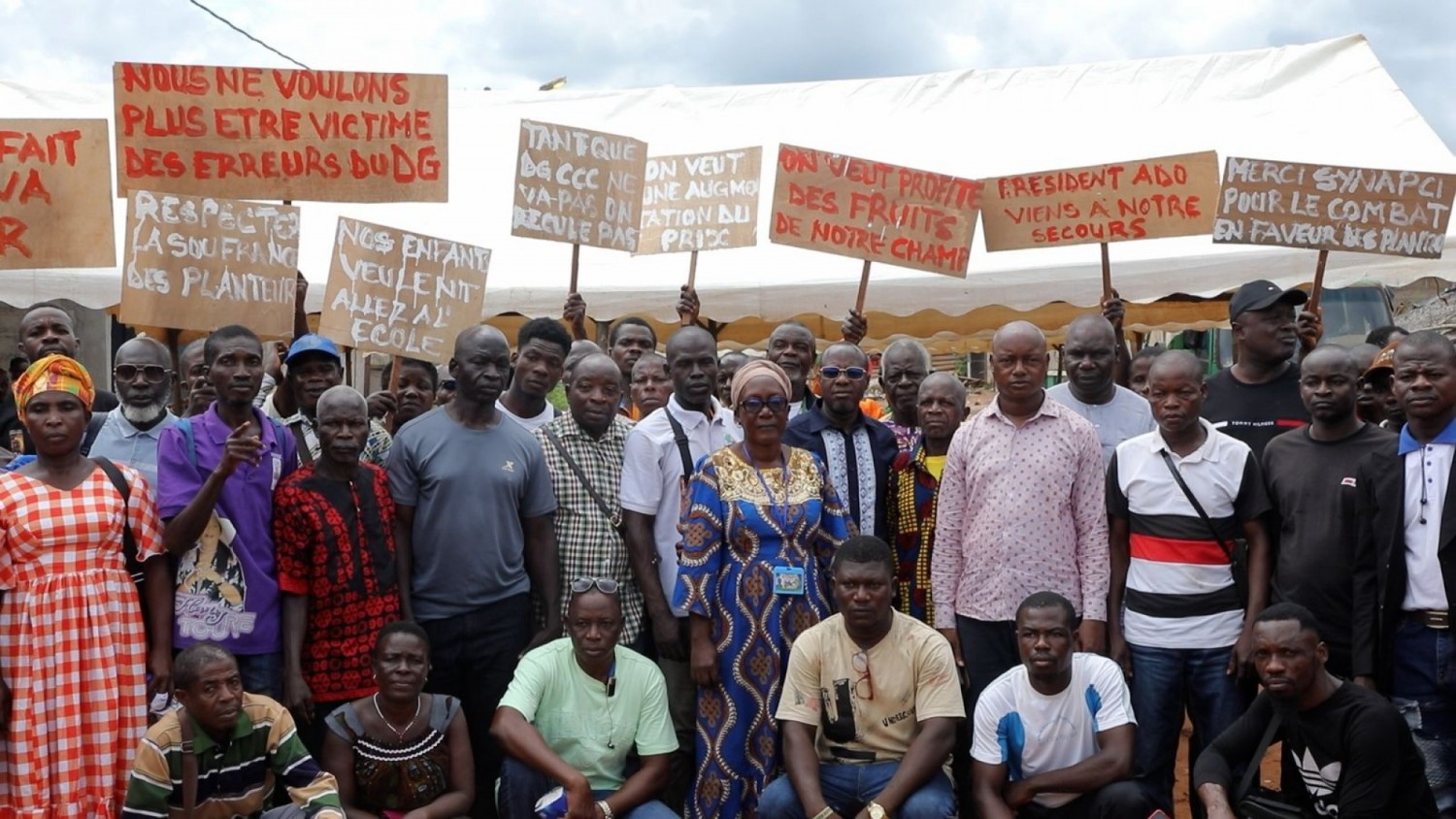 Côte d'Ivoire : Cacao : « Nous travaillons cadeaux », les producteurs du Guémon mobilisés pour exposer leurs réalités et faire entendre leurs préoccupations