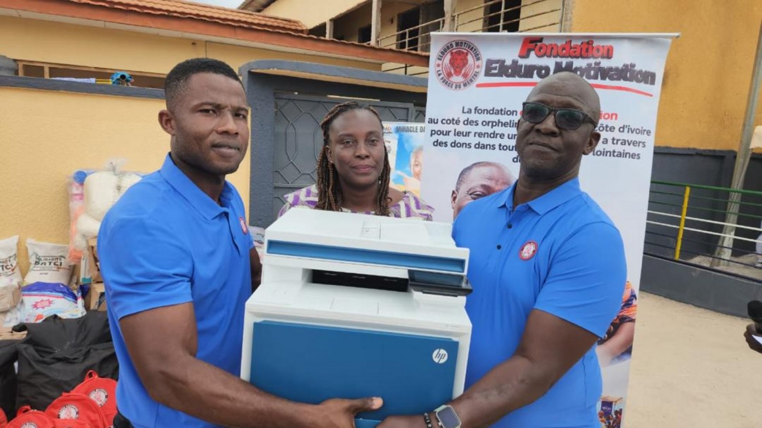 Côte d'Ivoire : Suite au double drame touchant l'orphelinat Mamie Thérèse d'Abengourou, la Fondation « Elduro Motivation » redonne de la joie aux pensionnaires