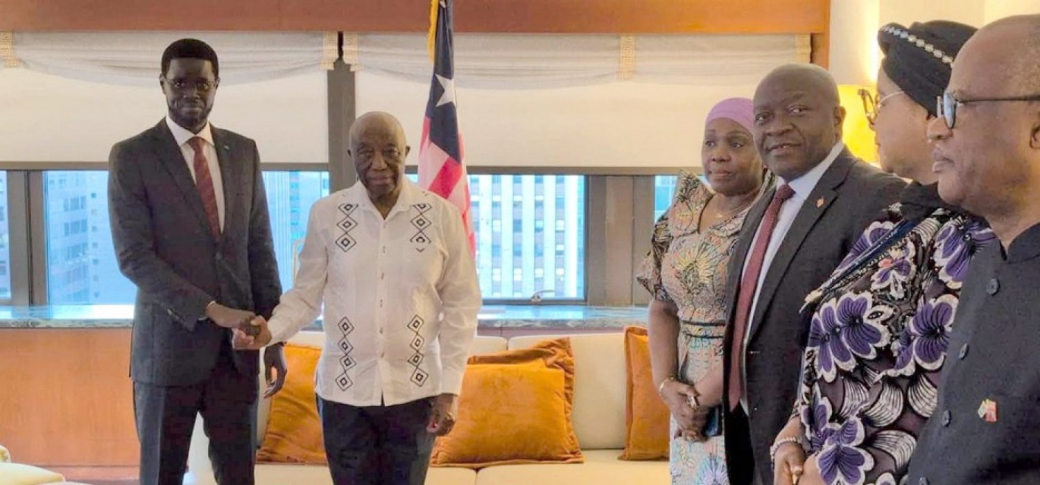 Liberia-Sénégal :  Boakai discute avec Faye sur la coopération et l'élection du prochain SG de l'ONU
