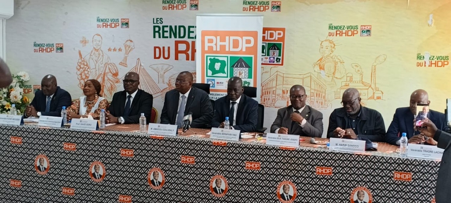 Côte d'Ivoire : le RHDP s'interroge sur la permanence des bastions politiques