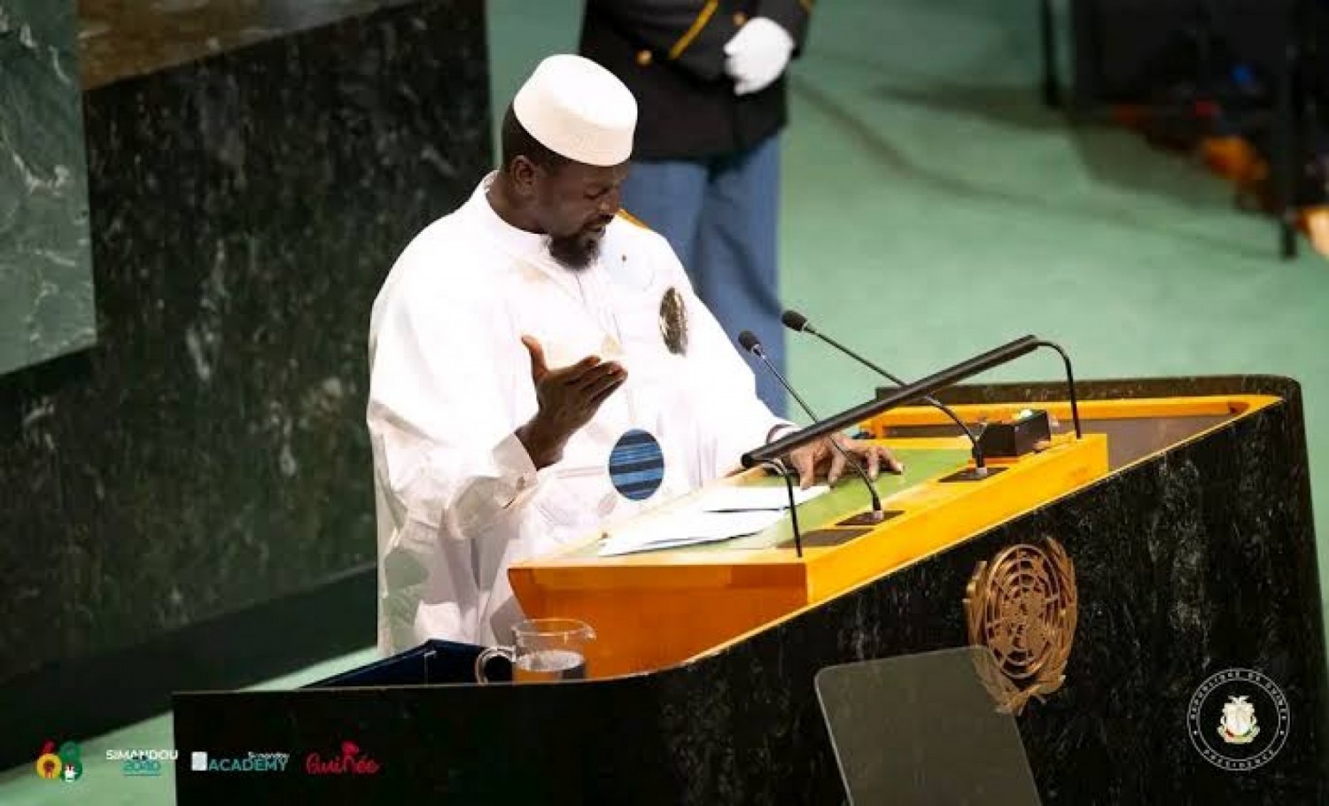 Guinée : ONU ,Mamadi Doumbouya dénonce les « putschistes en costume »