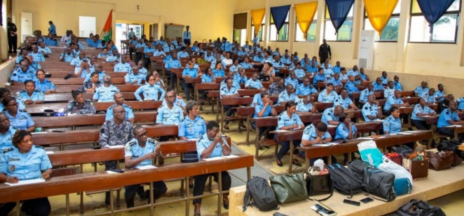 Côte d'Ivoire : Police Nationale, test de présélection pour le recrutement aux opérations de Paix à l'ONU