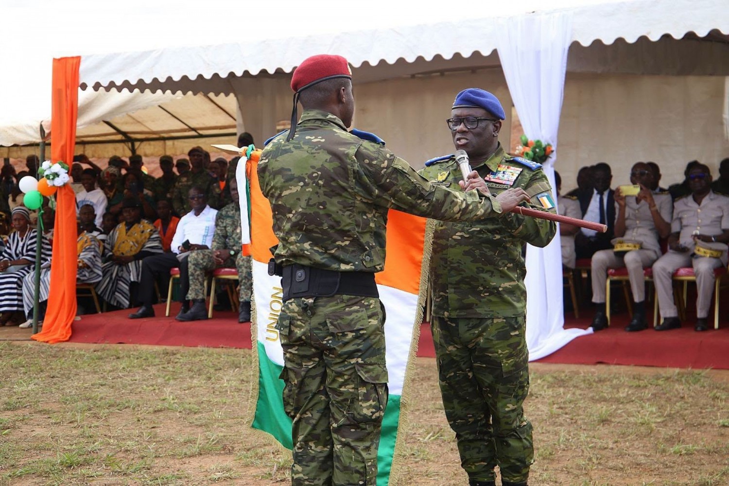 Côte d'Ivoire : Armée, création du Bataillon d'Infanterie des Montagnes (BIM), le Lieutenant- Colonel Siaka Dimy prend les commandes