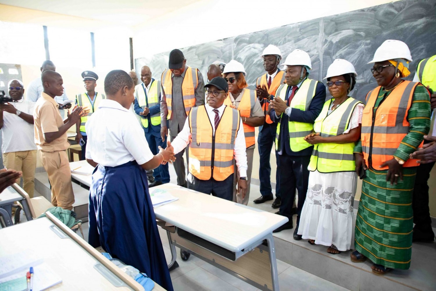 Côte d'Ivoire : Premiers résultats satisfaisants pour les travaux de réhabilitation du Lycée Moderne Paul Akoto Yao de Sakassou