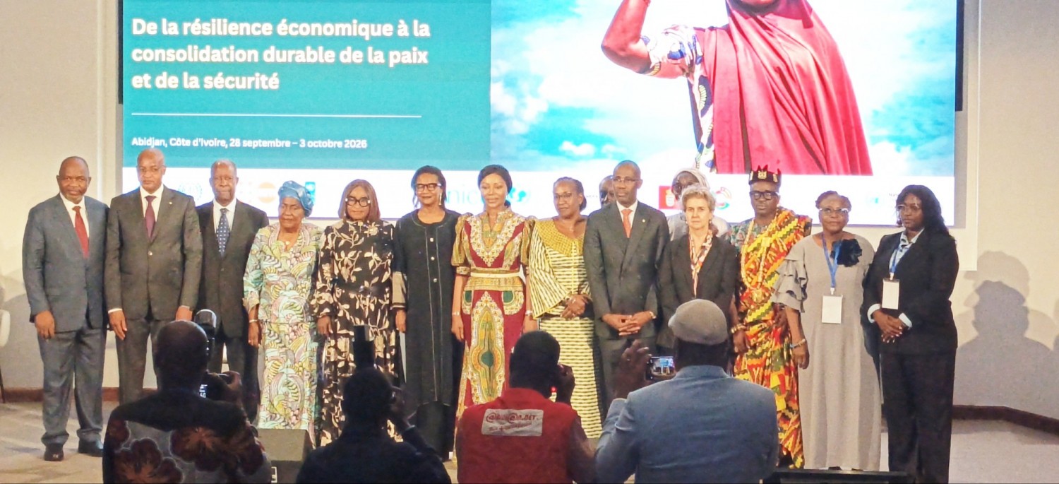 Côte d'Ivoire : Abidjan, femmes et jeunes au cœur d'une semaine régionale consacrée à la paix, à la sécurité et à la résilience économique