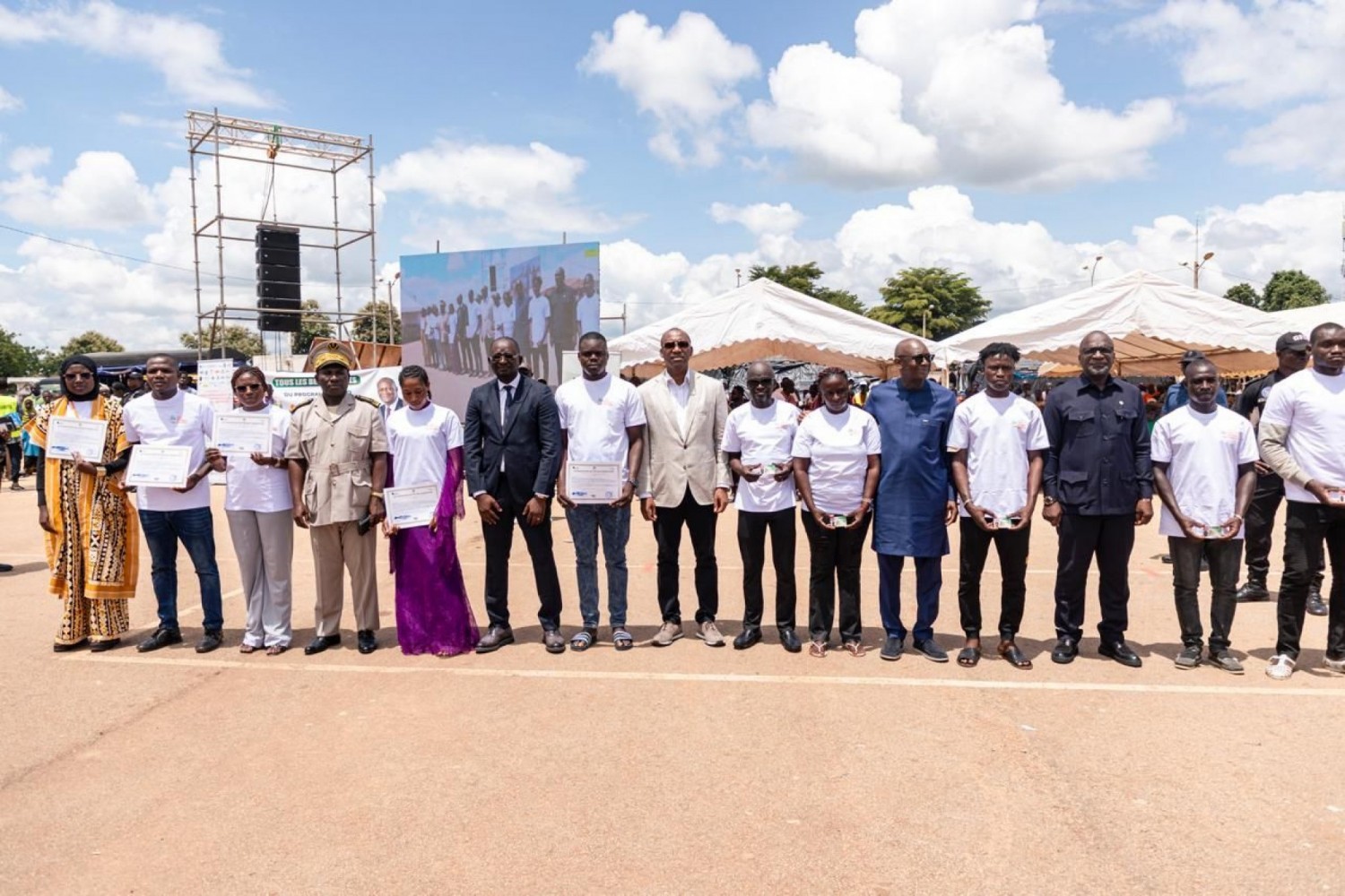 Côte d'Ivoire : Ferkessédougou, 5 000 jeunes formés aux métiers du foncier et de l'insertion professionnelle