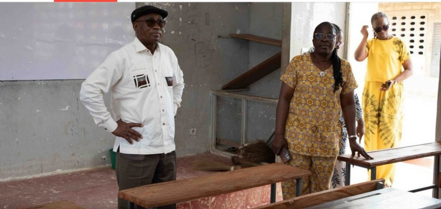 Côte d'Ivoire : Suite à une viste dans une école de l'intérieur, N'Guessan Koffi : « Nous devons construire l'attractivité de l'école »