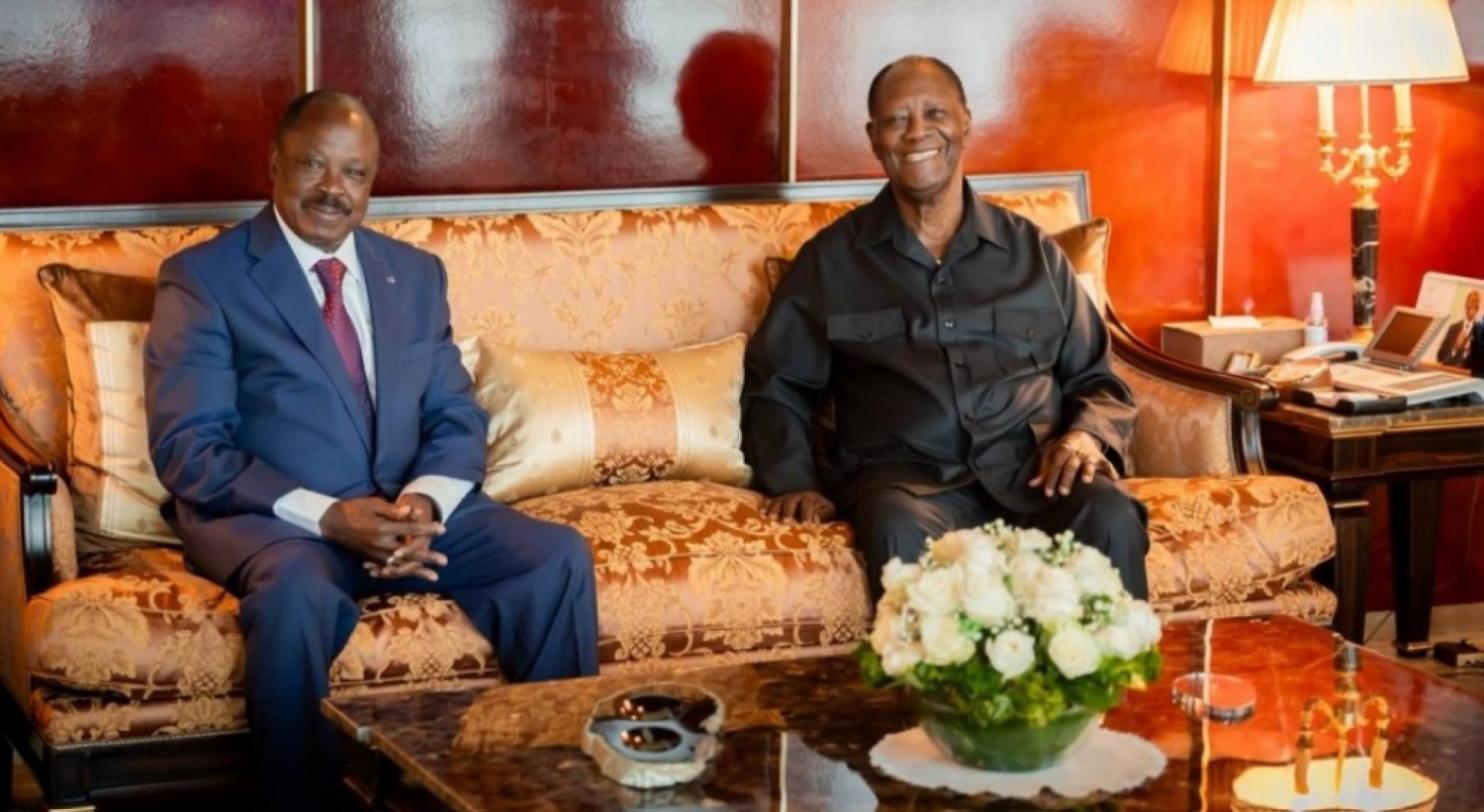 Côte d'Ivoire : Entretien entre le chef de l'Etat et le nouveau Président du Conseil supérieur de la magistrature