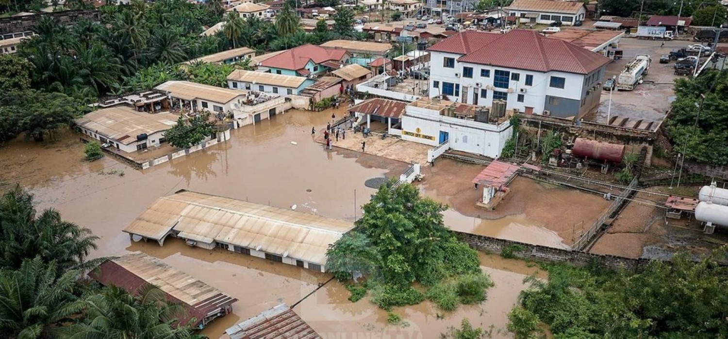 Ghana :  Des pluies torrentielles à Hohoe dans la VR délogent plus de 3 000 habitants