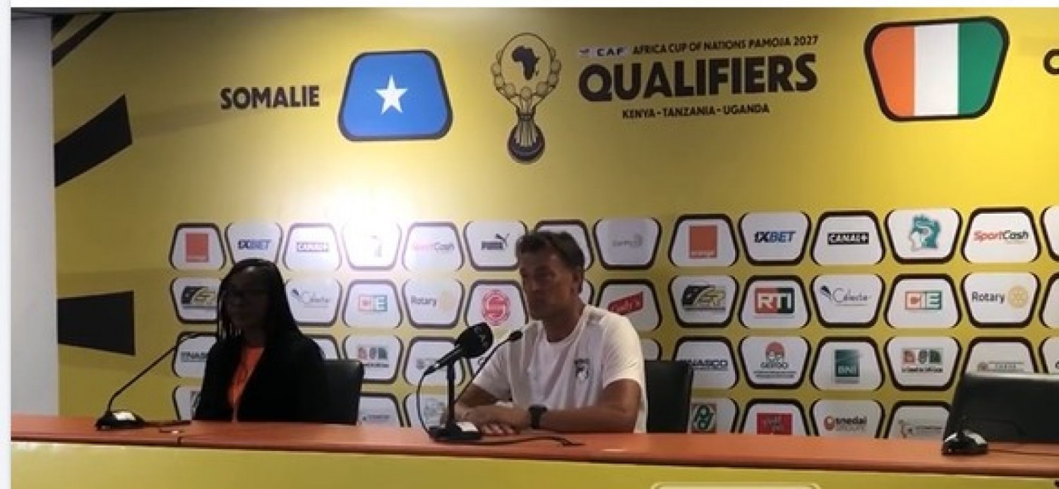 Côte d'Ivoire : Succès difficile contre la Somalie, Hervé Renard manifeste une grande insatisfaction envers l'attitude de ses joueurs