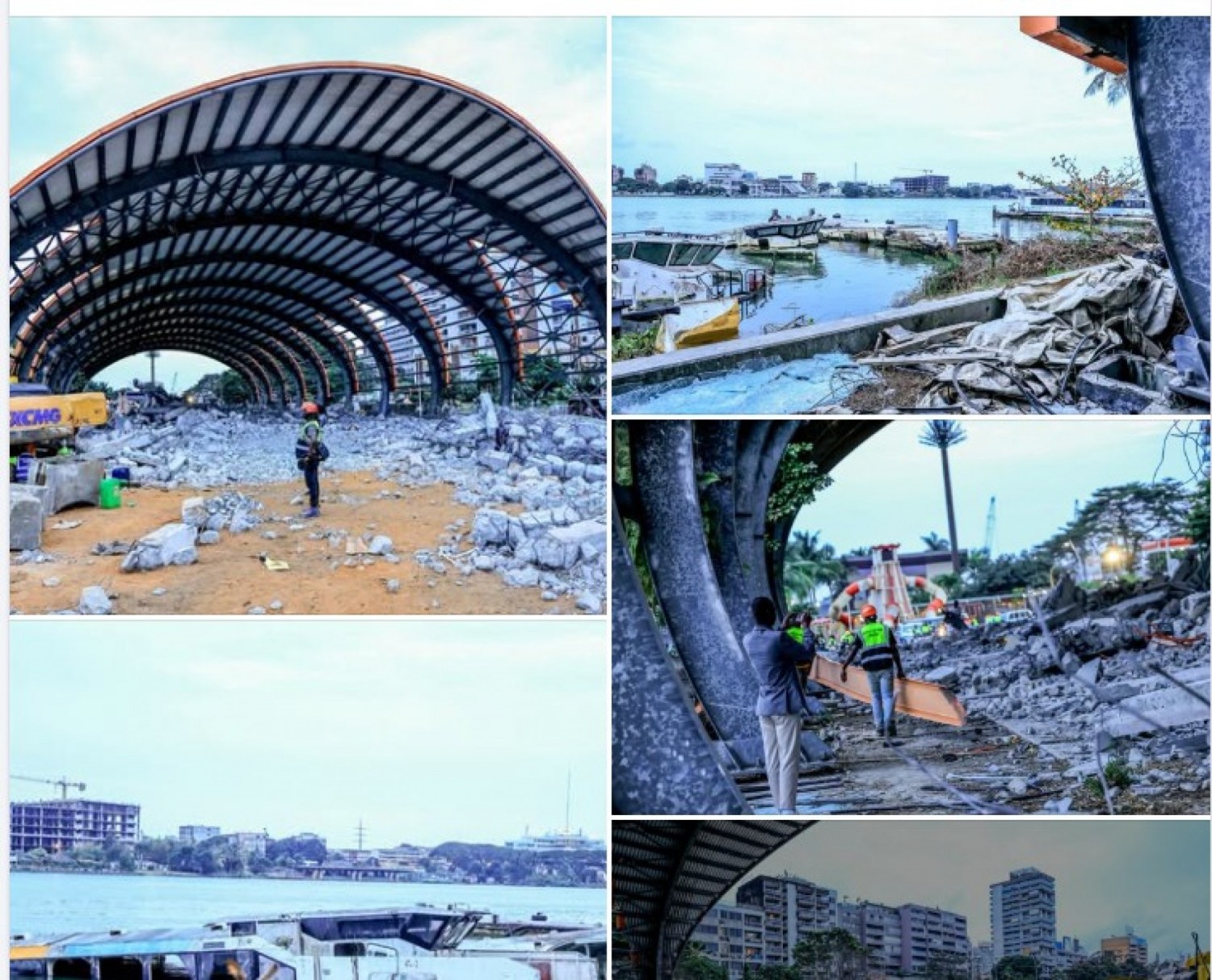 Côte d'Ivoire : En dépit du mécontentement de la Mairie du Plateau, le District d'Abidjan intensifie l'aménagement de la baie lagunaire