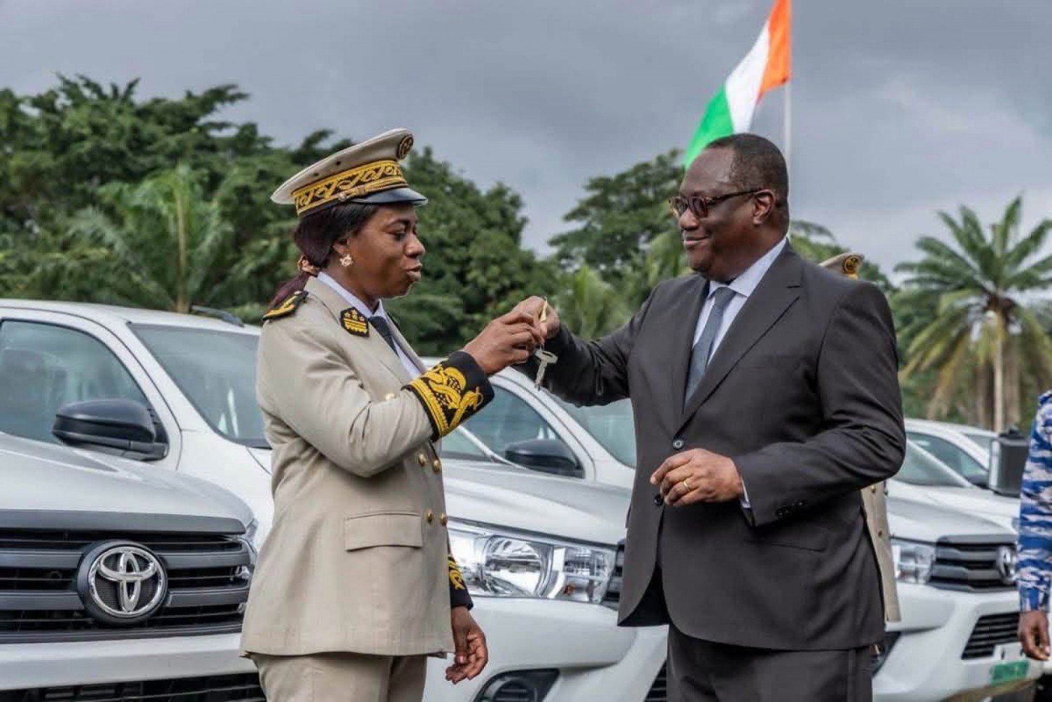 Côte d'Ivoire : Lutte contre l'orpaillage illégal, le CNS muscle le dispositif avec 48 pick-up, 40 véhicules et 360 motos
