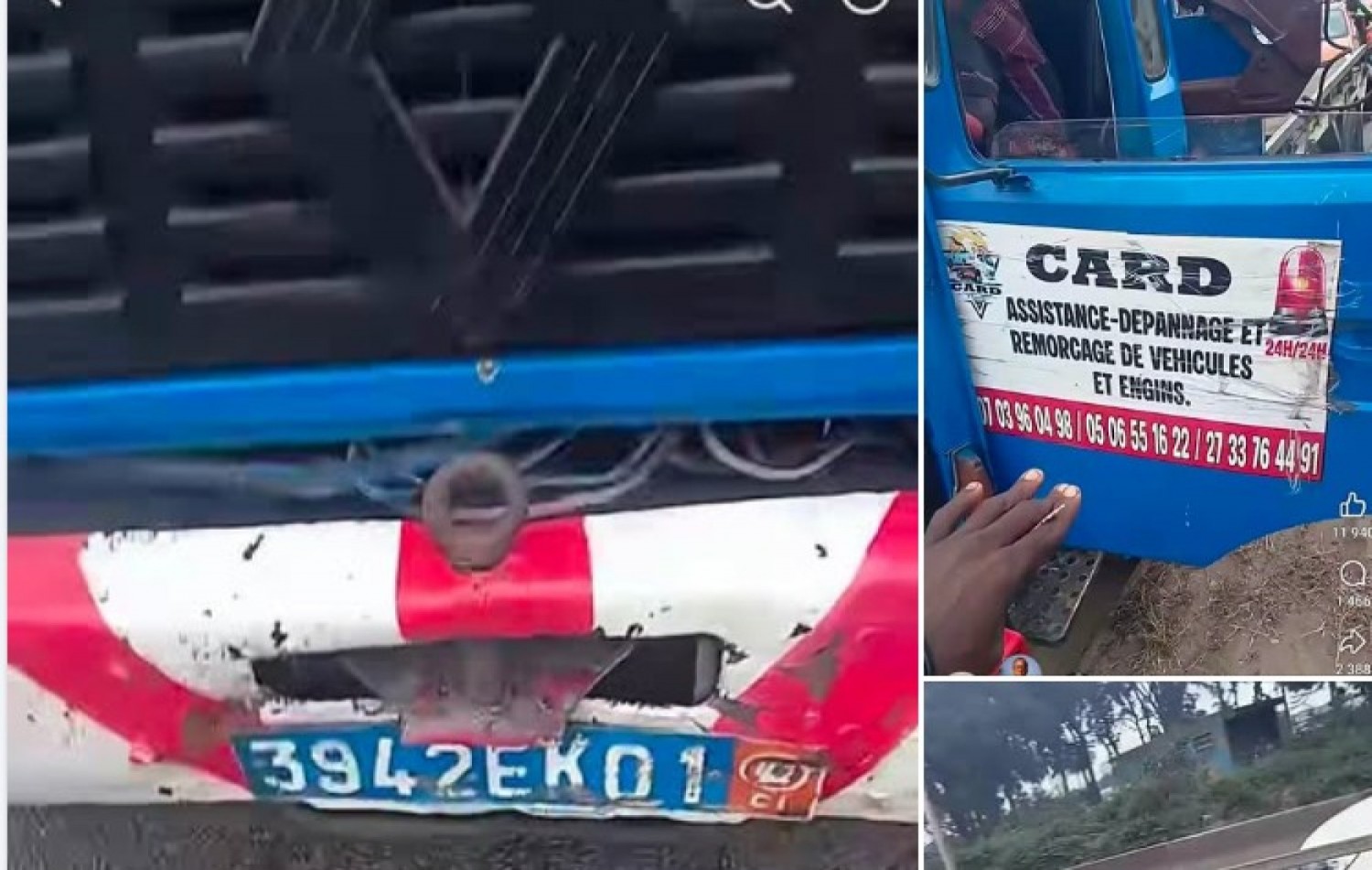 Côte d'Ivoire : Un camion de remorquage en infraction pour défaut de visite technique depuis janvier 2025, le propriétaire convoqué