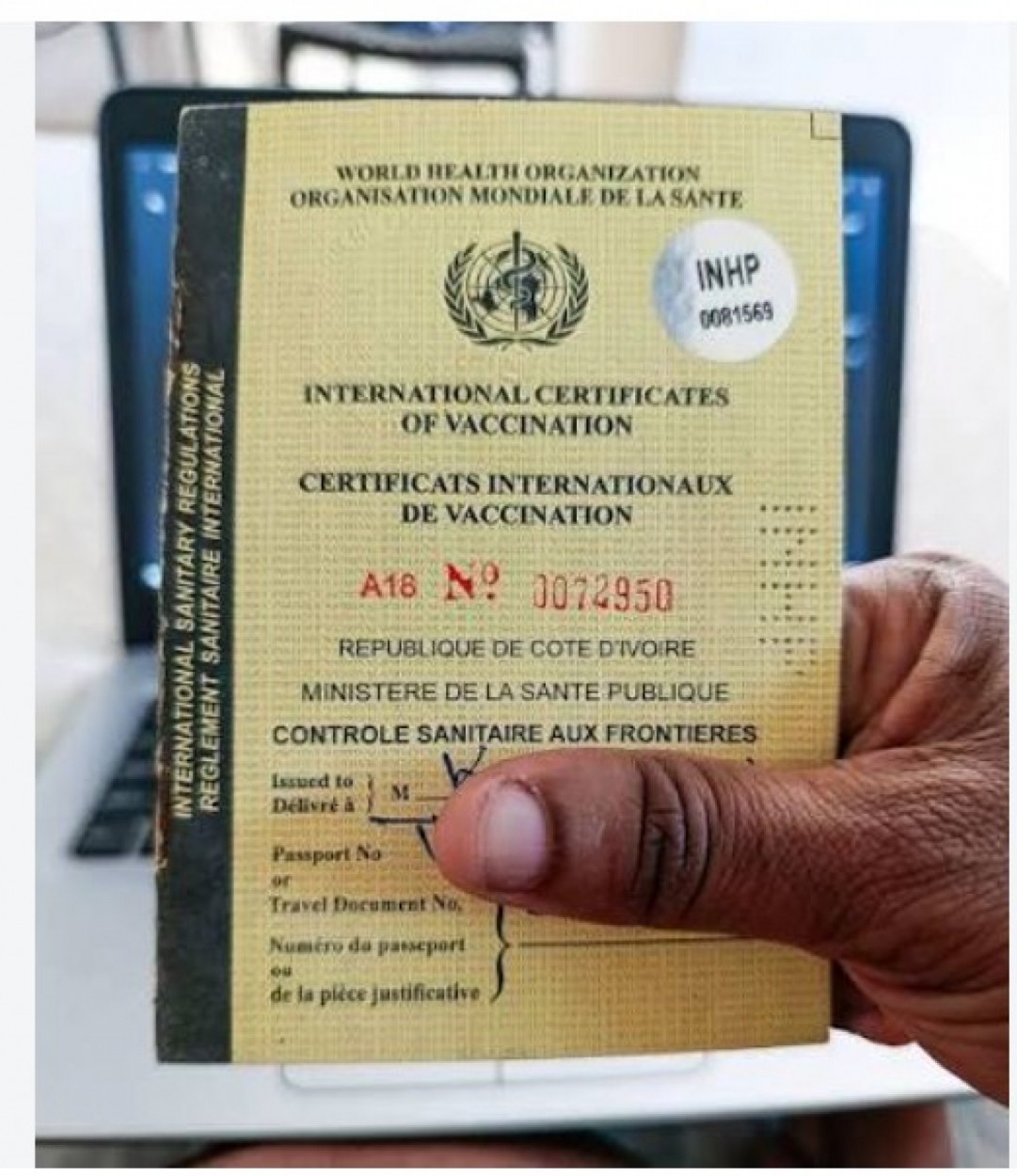 Côte d'Ivoire : La période transitoire pour le renouvellement du carnet international de vaccination prolongée