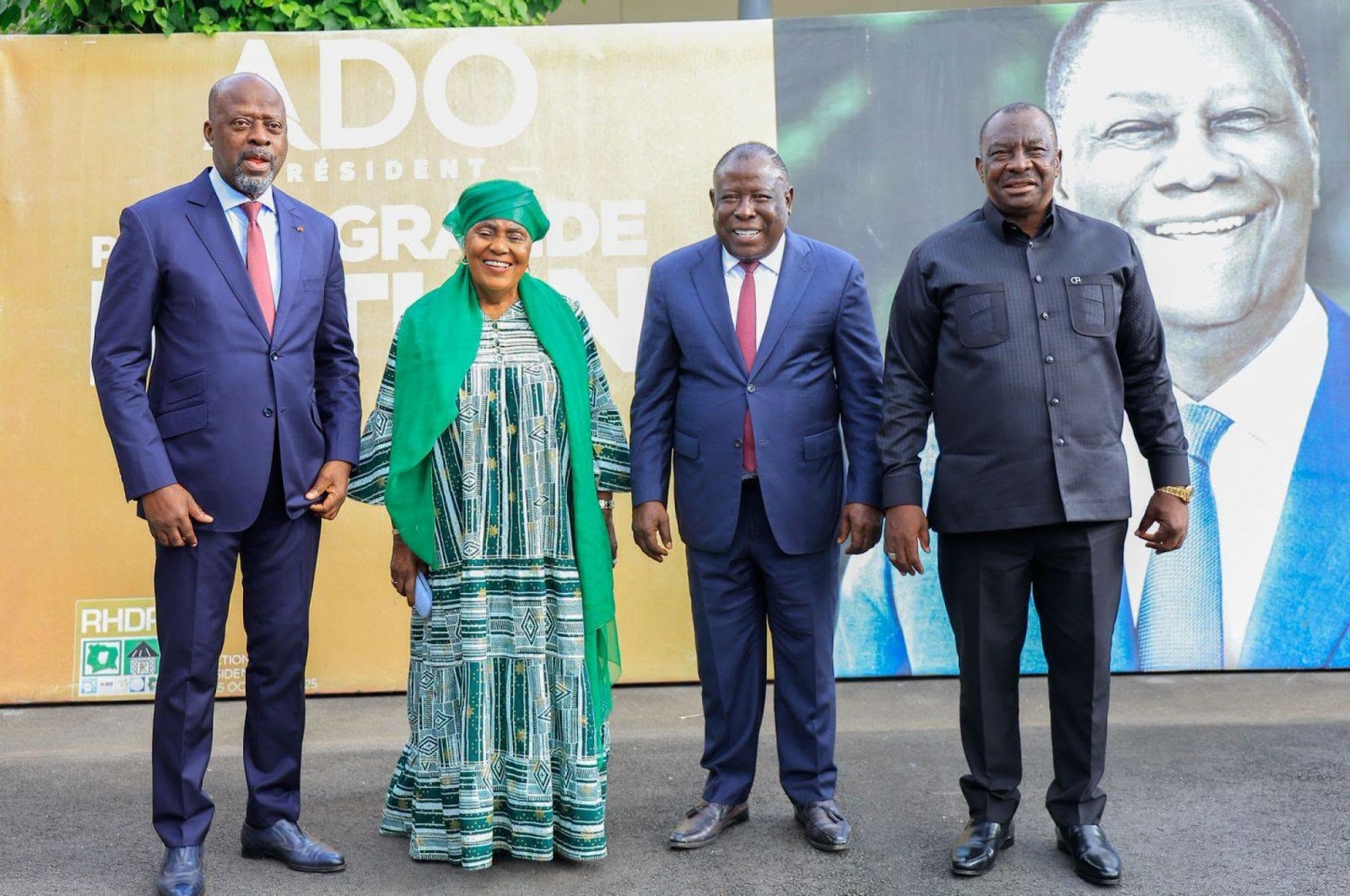 Côte d'Ivoire : Le RHDP se dote de nouveaux organes, remise officielle des feuilles de route aux responsables Adjoumani, Donwahi et Sako Sarah Fadiga