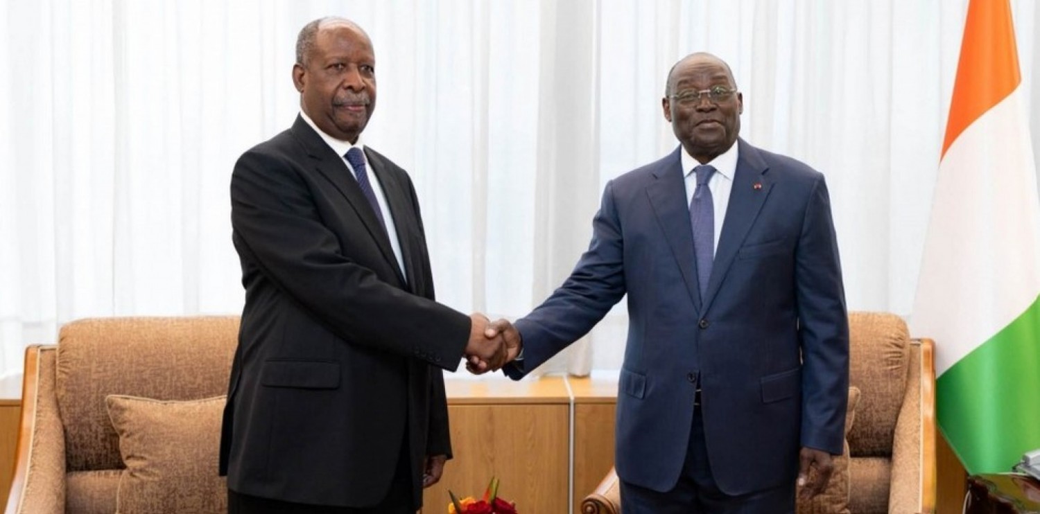 Côte d'Ivoire : Entretien avec le VP Tiémoko Meyliet Koné, le Représentant Spécial du SG de l'ONU salue le climat de paix qui règne dans le pays