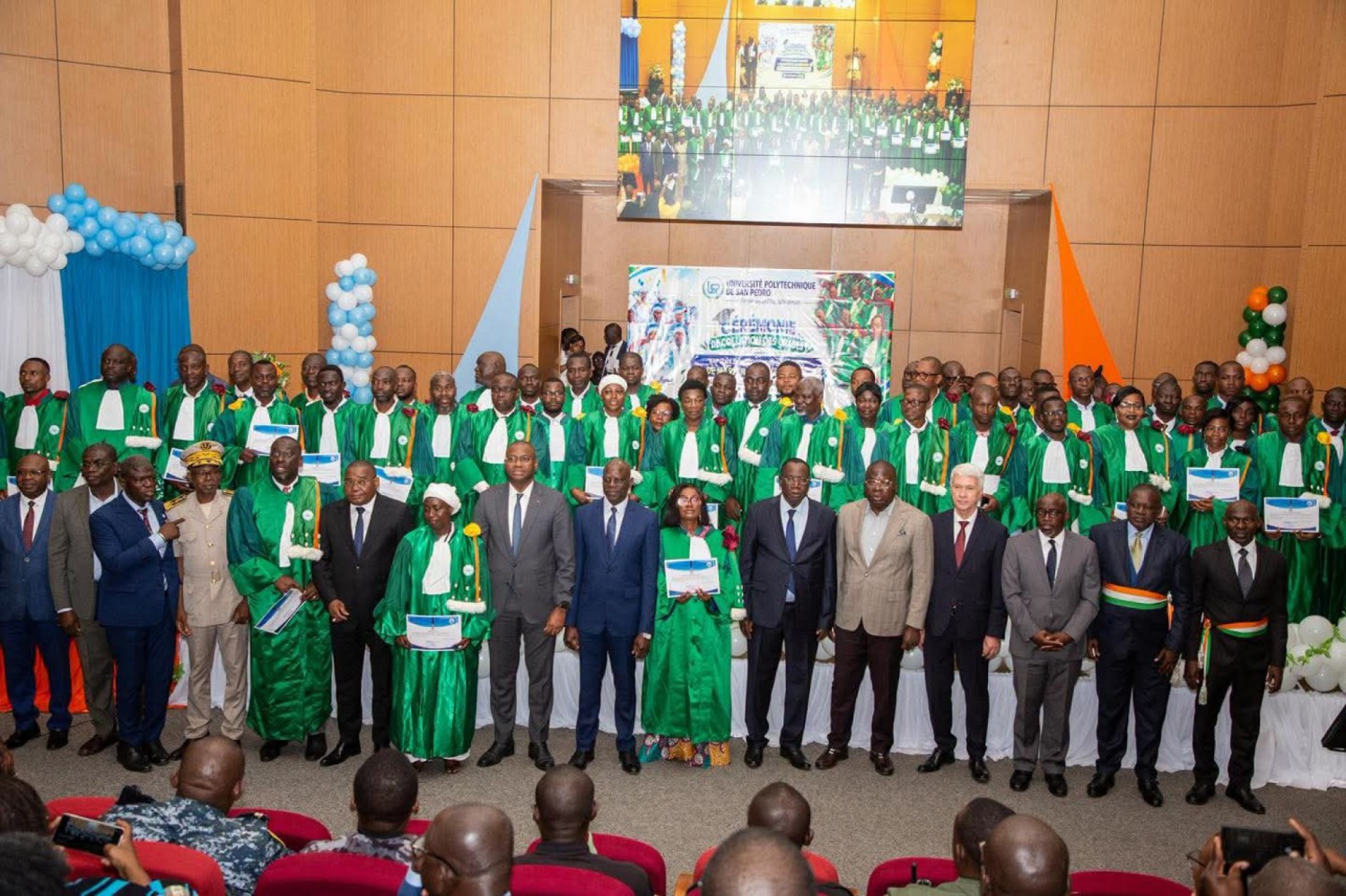 Côte d'Ivoire : Collation des Grades à l'Université Polytechnique de San Pedro