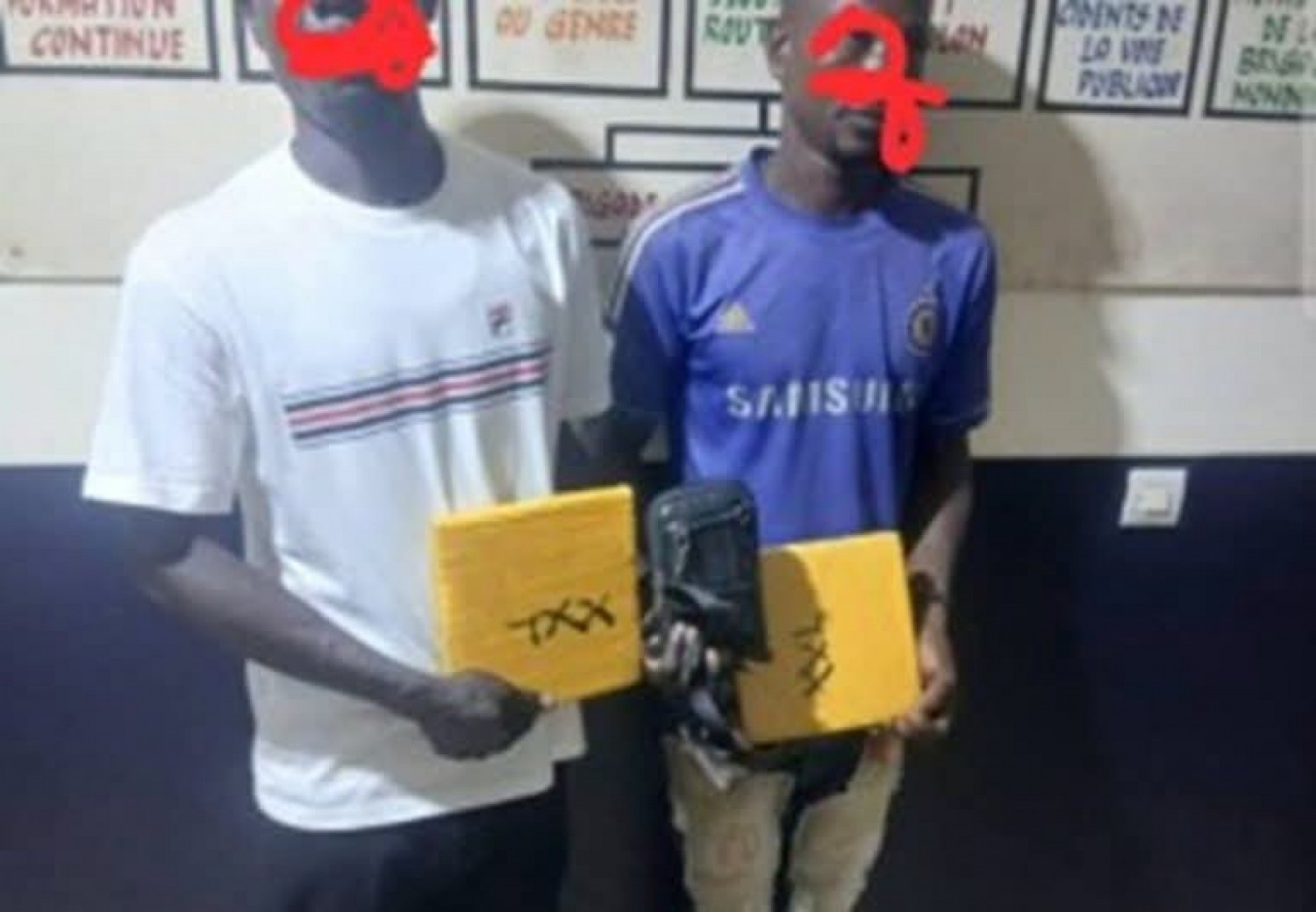 Côte d'Ivoire : Bonon, deux hommes interpellés avec deux blocs de cannabis