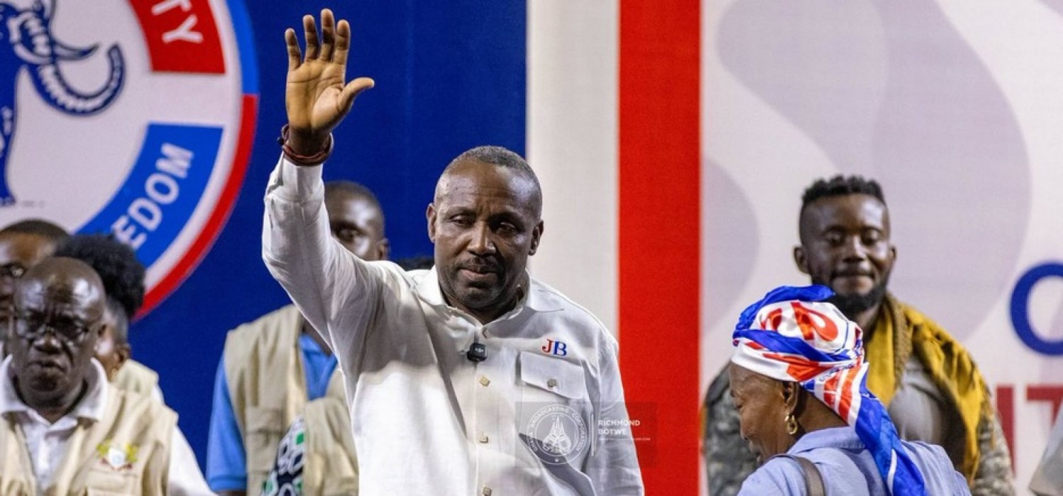 Ghana :  Opposition, John Boadu élu président national du NPP, sa mission immédiate
