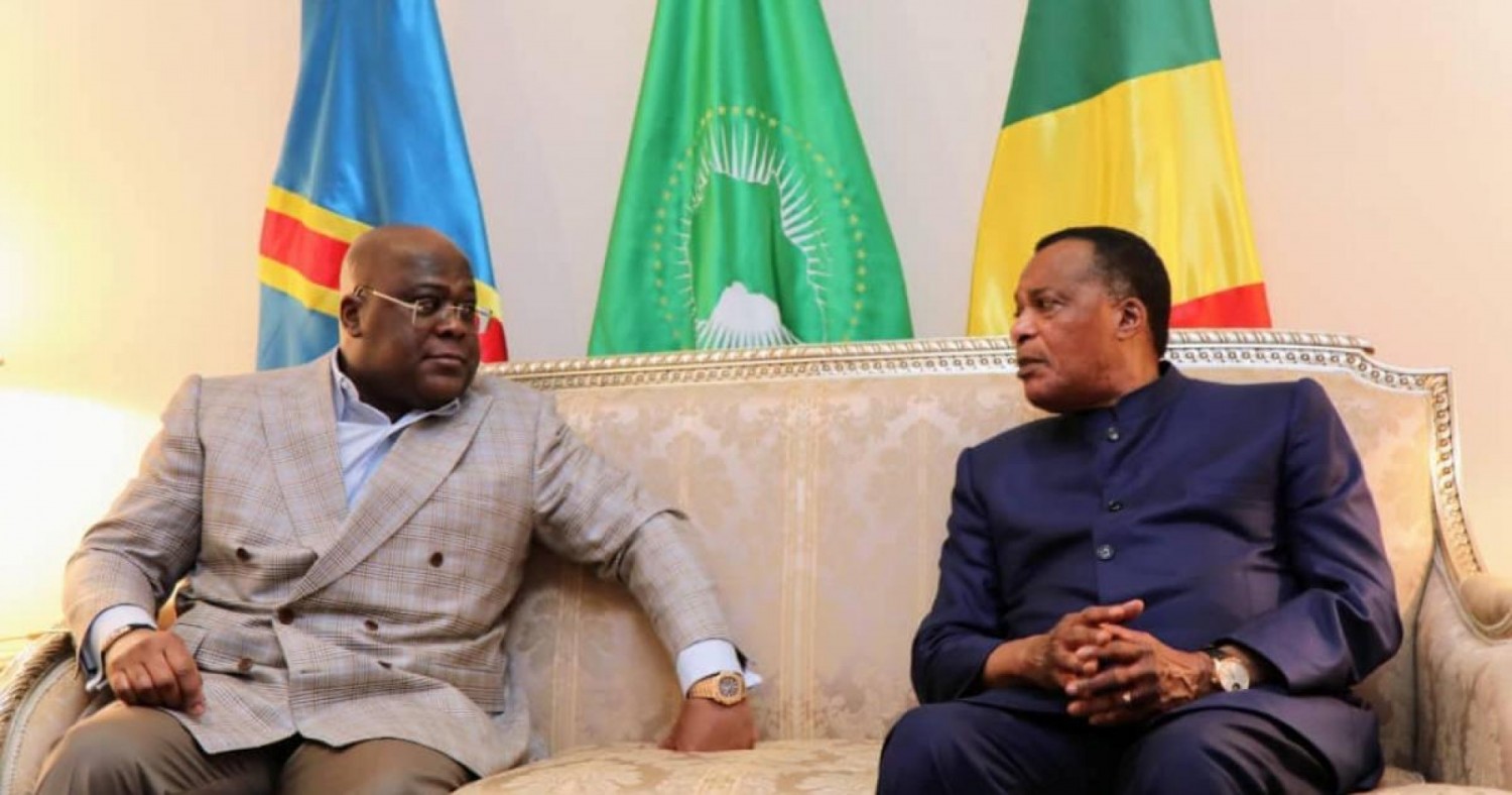 Congo : À Brazzaville, Tshisekedi promet une indemnisation des victimes de l'incident fluvial