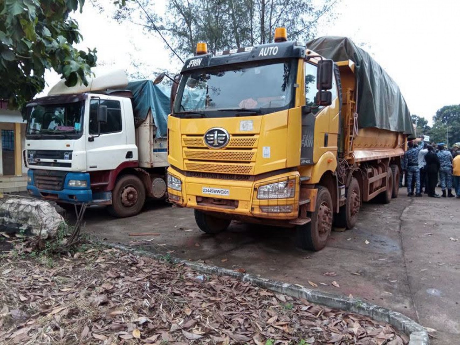 Côte d'Ivoire : Des camions transportant 42,216 tonnes de cacao tentant de passer illégalement la frontière ivoiro-ghanéenne interceptés