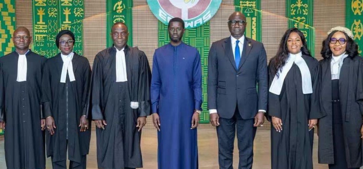 Cedeao :  Cour de justice, cinq nouveaux juges prêtent serment au Nigeria, appel de Faye à impartialité et intégrité