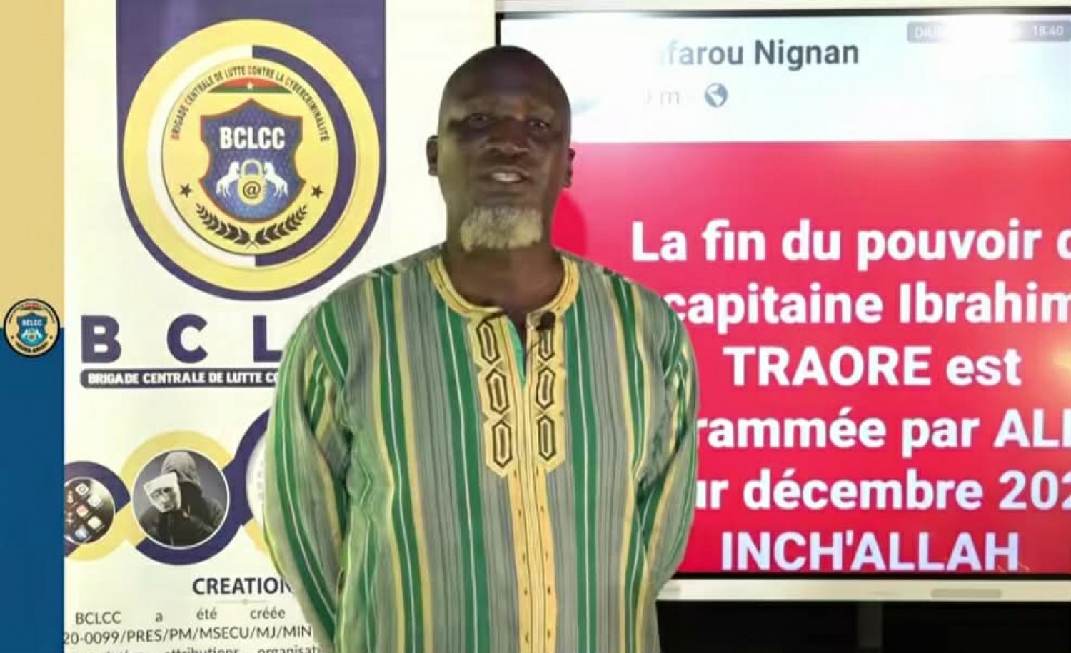 Burkina Faso : un homme interpellé pour avoir pronostiquer une date de fin du pouvoir du capitaine Traoré