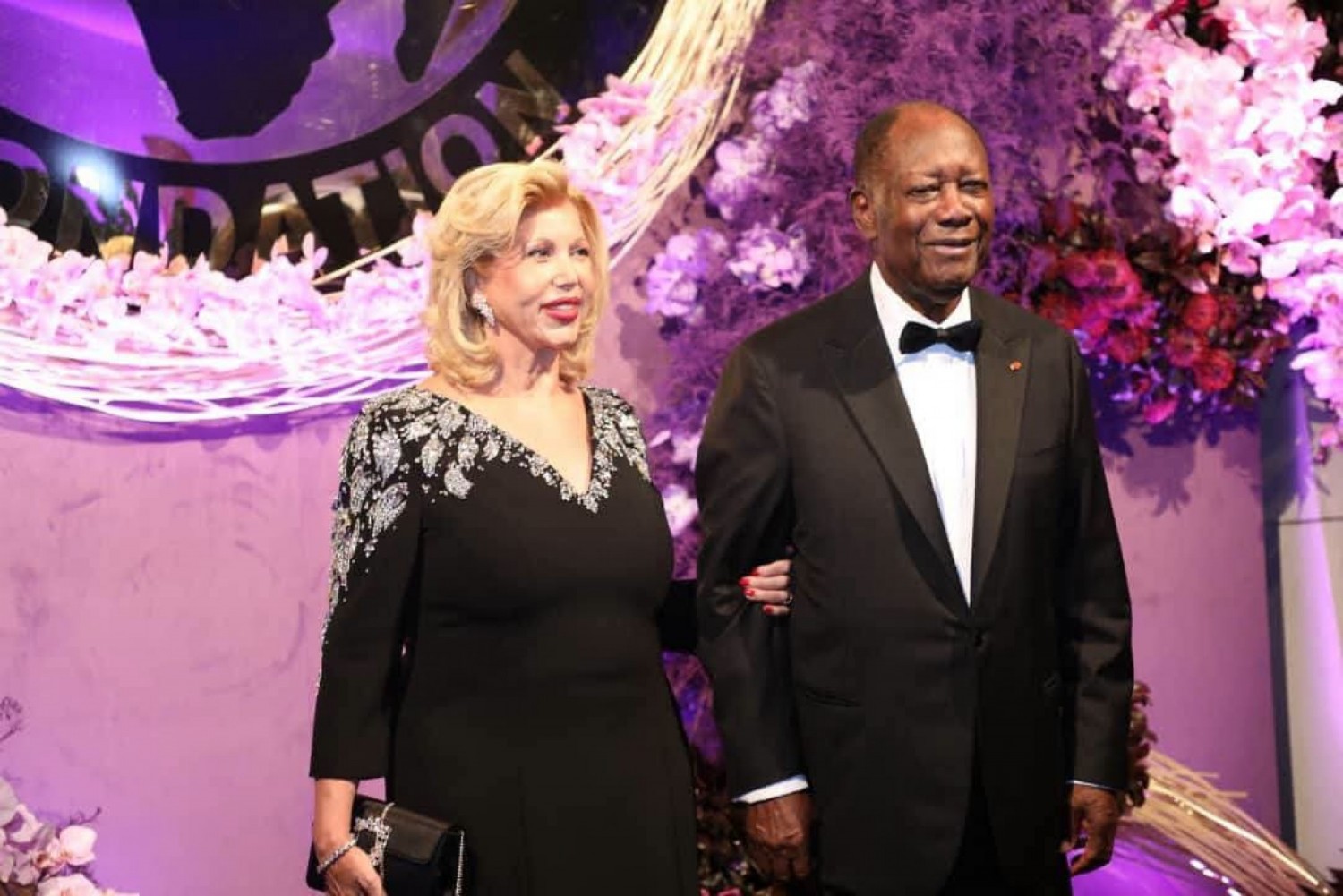Côte d'Ivoire : Succès du 10ᵉ gala de la Fondation Children of Africa, Ouattara exprime ses félicitations à son épouse et lui garantit son soutien pour le projet