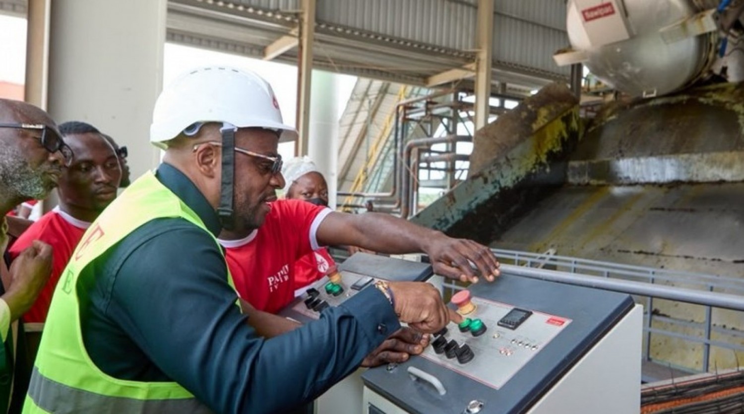Côte d'Ivoire : Lakota, Prince Arthur Dalli inaugure une usine de palme et annonce un boom économique