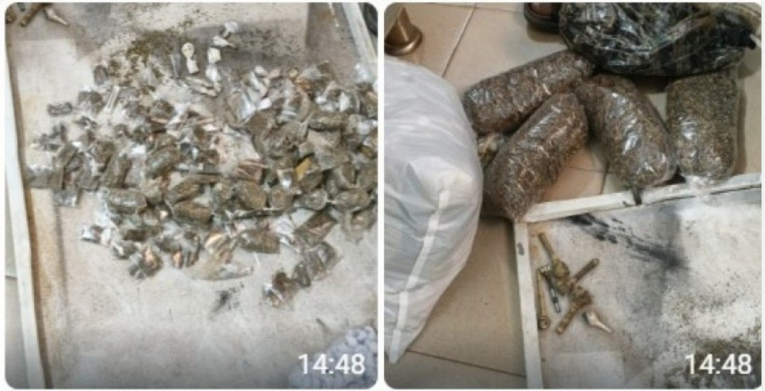 Côte d'Ivoire : Yamoussoukro, la police intervient dans un domicile saisissant de grandes quantités de drogues et de médicaments contrefaits