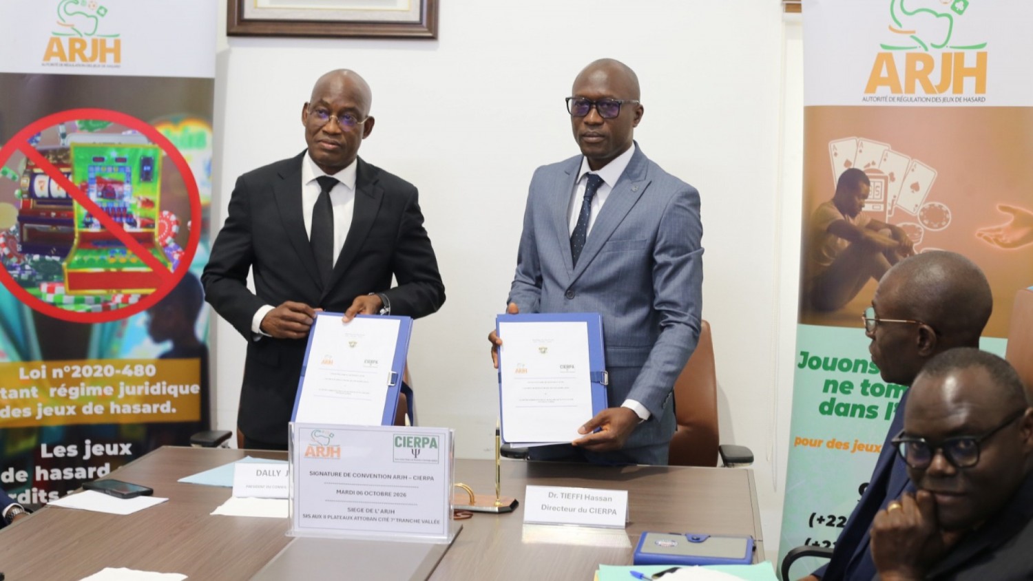 Côte d'Ivoire : Lutte contre l'addiction aux jeux de hasard, l'ARJH et le CIERPA unissent leurs forces pour protéger les joueurs