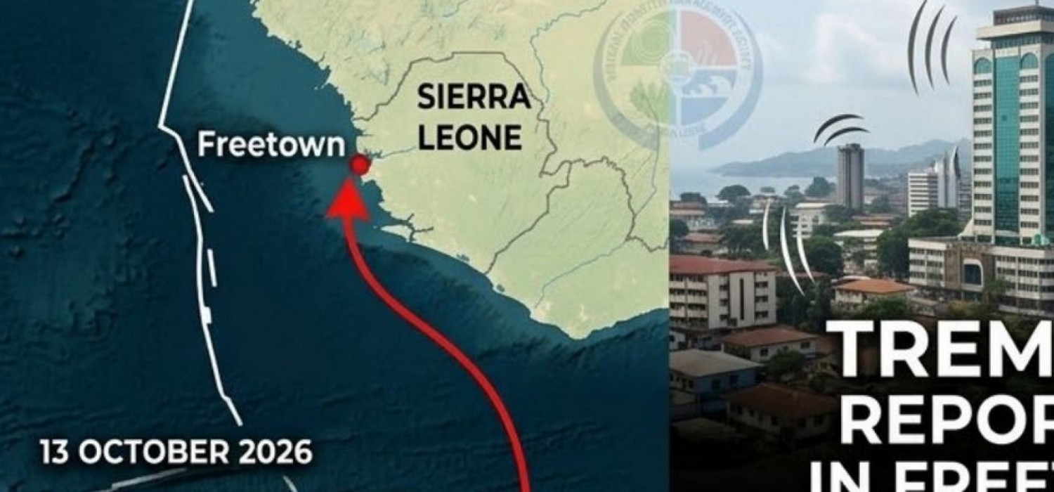 Sierra Leone :  Evaluation après un léger séisme à Freetown