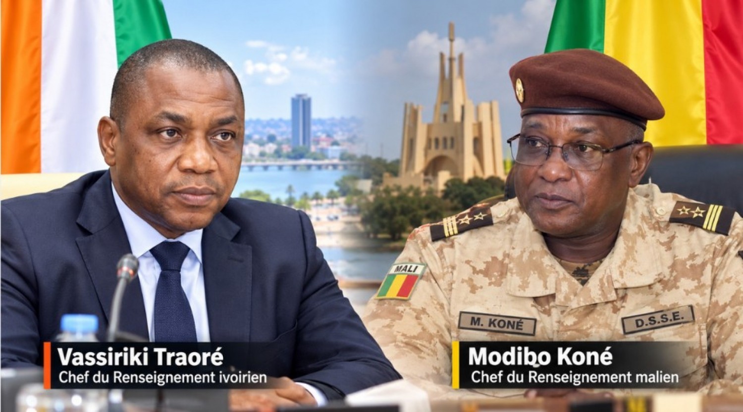 Côte d'Ivoire-Mali : Le chef du Renseignement ivoirien attendu ce jeudi à Bamako ?
