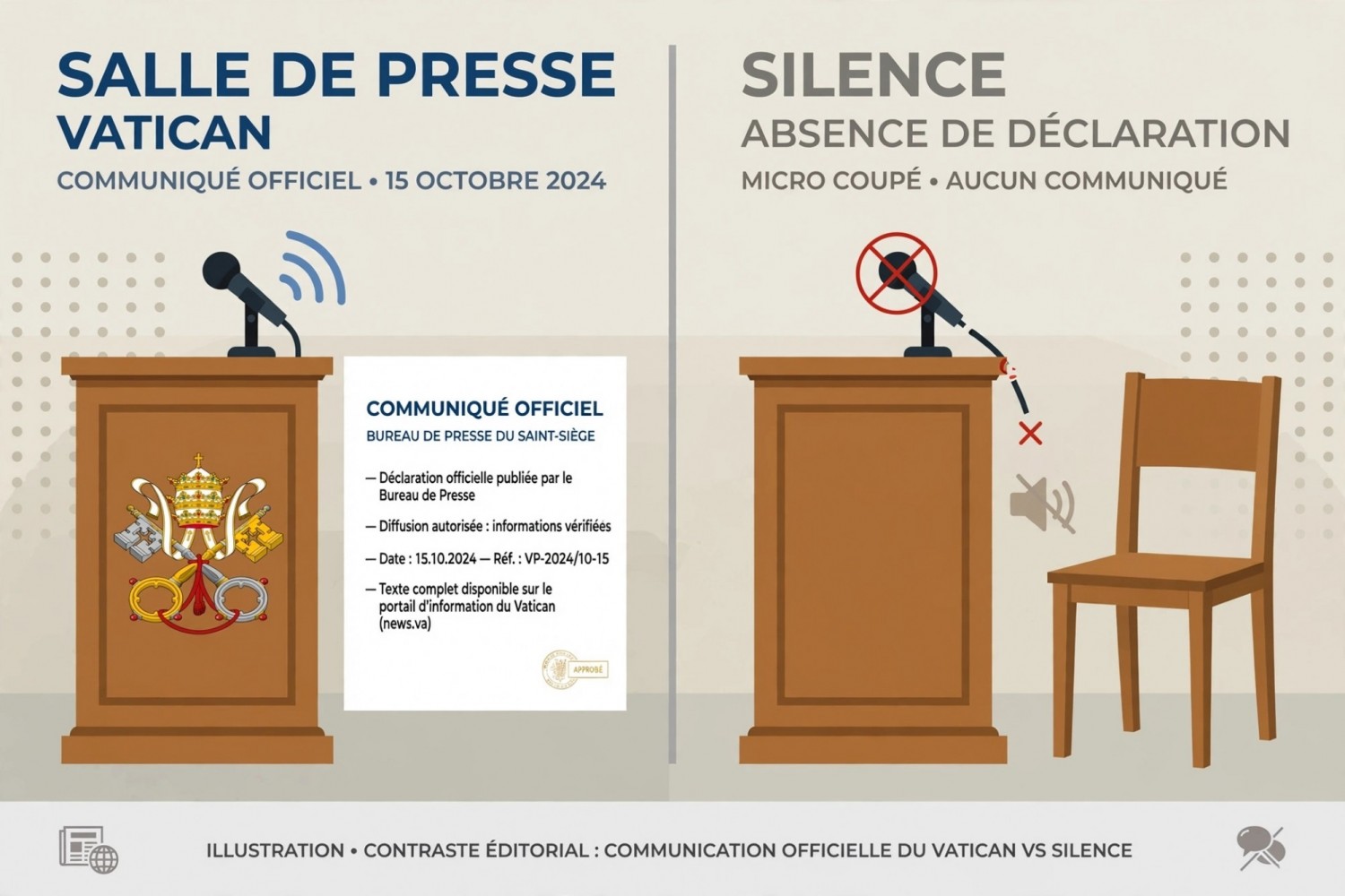 Cameroun : Bulletin de santé, le Vatican informe, Yaoundé se réserve