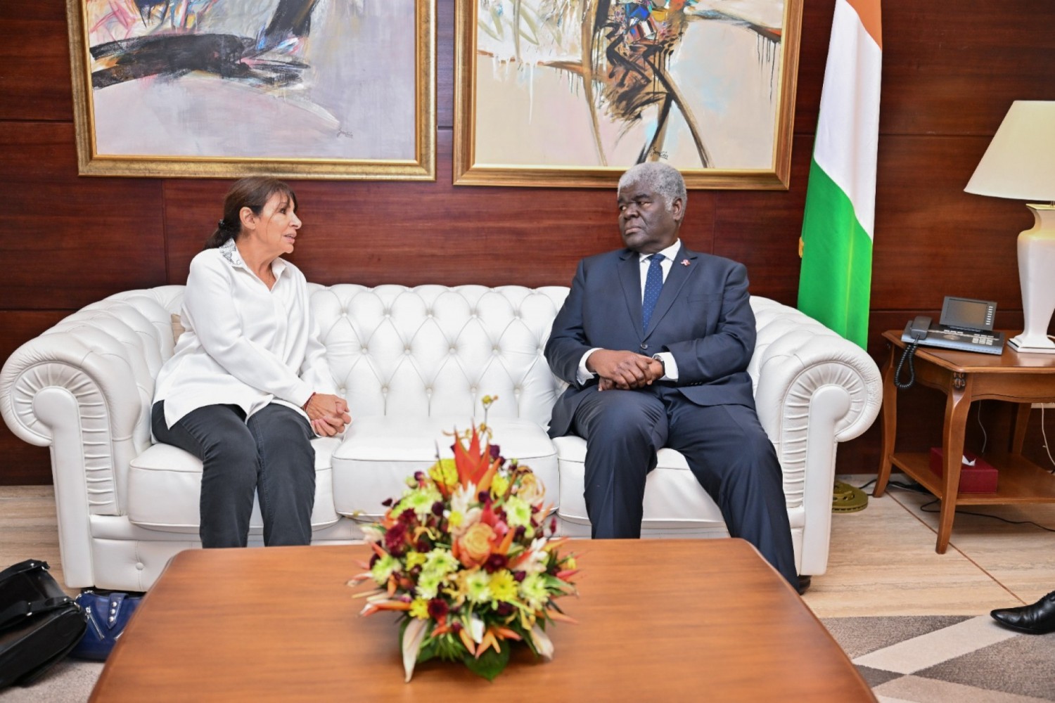 Côte d'Ivoire : En visite à Abidjan, Anne Hidalgo plaide pour des villes mieux armées face au changement climatique
