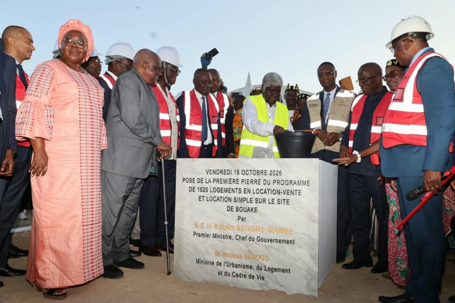Côte d'Ivoire : Bouaké, 1 520 logements annoncés, Beugré Mambé exige du concret